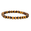 EFFY™ Collection Men's 6.0mm Tiger's Eye Bead Stretch Bracelet