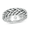 EFFY™ Collection Men's Braided Ring in Sterling Silver