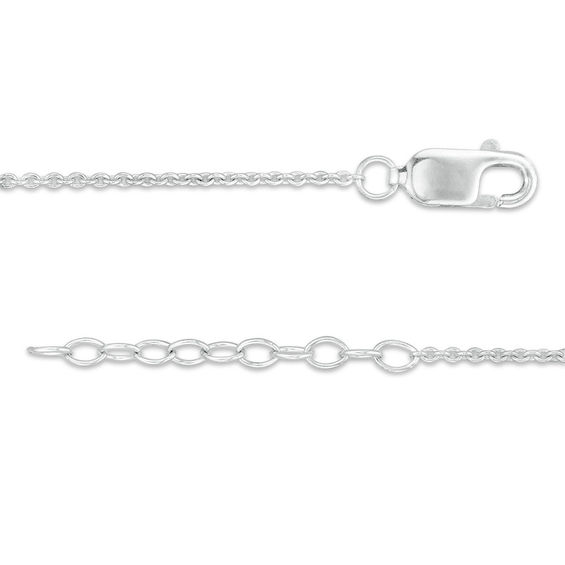 0.04 CT. T.W. Diamond Interlinking Hearts Anklet in Sterling Silver and 10K Rose Gold - 10"