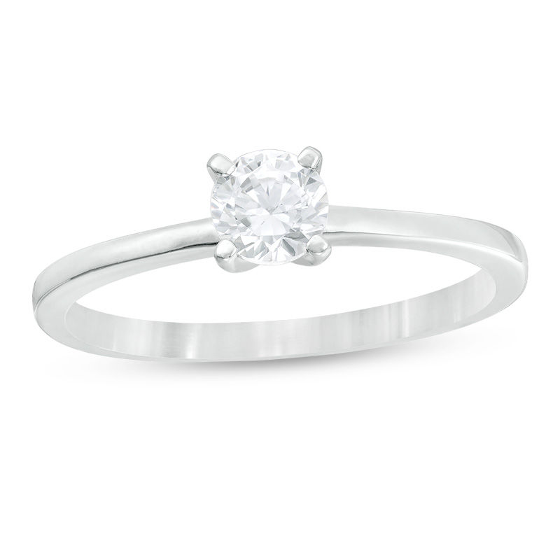 CT. Diamond Solitaire Engagement Ring in 14K Gold (I/I2)|Peoples Jewellers
