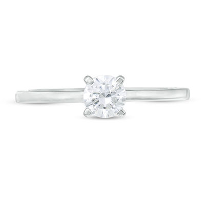 CT. Diamond Solitaire Engagement Ring in 14K Gold (I/I2