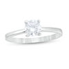 Thumbnail Image 1 of 0.58 CT. Diamond Solitaire Engagement Ring in 14K White Gold (I/I2)