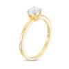 0.37 CT. Diamond Solitaire Engagement Ring in 14K Gold (I/I2)