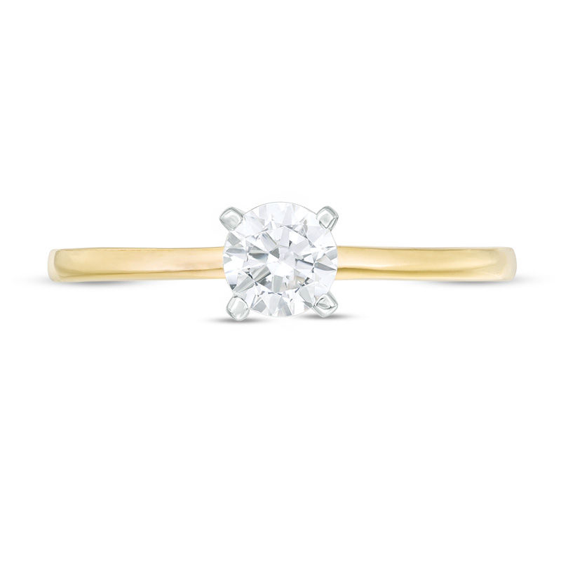 0.37 CT. Diamond Solitaire Engagement Ring in 14K Gold (I/I2)|Peoples Jewellers
