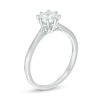 Thumbnail Image 3 of 0.58 CT. Diamond Solitaire Engagement Ring in 14K White Gold (I/I2)