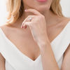 Thumbnail Image 1 of 1.45 CT. T.W. Princess-Cut Diamond Frame Engagement Ring in 14K White Gold