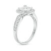 Thumbnail Image 2 of 1.45 CT. T.W. Princess-Cut Diamond Frame Engagement Ring in 14K White Gold