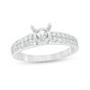 0.37 CT. T.W. Diamond Double Row Semi-Mount in 14K White Gold