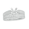 Thumbnail Image 0 of 1.23 CT. T.W. Diamond Semi-Mount Bridal Set in 14K White Gold