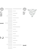 Thumbnail Image 3 of 5.0mm Trillion-Cut Lab-Created White Sapphire Solitaire Stud Earrings in Sterling Silver