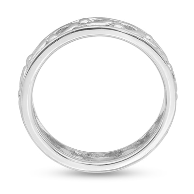 Stackable Expressions™ Alternating Bead Ring in Sterling Silver