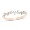 Thumbnail Image 0 of 0.23 CT. T.W. Diamond Scatter Anniversary Band in 10K Rose Gold