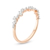 Thumbnail Image 2 of 0.23 CT. T.W. Diamond Scatter Anniversary Band in 10K Rose Gold