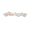Thumbnail Image 3 of 0.23 CT. T.W. Diamond Scatter Anniversary Band in 10K Rose Gold