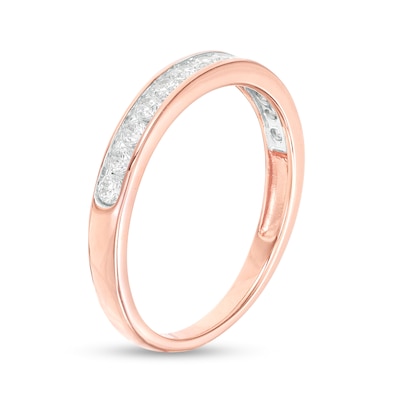 CT. T.W. Diamond Anniversary Band in 10K Rose Gold