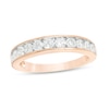 Thumbnail Image 1 of 0.75 CT. T.W. Diamond Anniversary Band in 10K Rose Gold