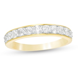 0.58 CT. T.W. Diamond Anniversary Band in 10K Gold