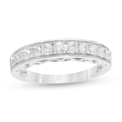 CT. T.W. Diamond Anniversary Band in 10K White Gold