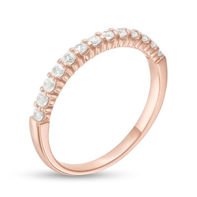 CT. T.W. Diamond Anniversary Band in 10K Rose Gold