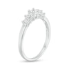 Thumbnail Image 3 of 0.37 CT. T.W. Princess-Cut Diamond Five Stone Anniversary Band in 10K White Gold