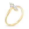 0.23 CT. T.W. Journey Diamond Bypass Ring in 10K Gold