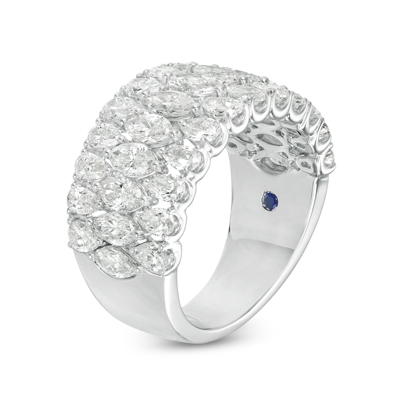 Vera Wang Love Collection 2.95 CT. T.W. Certified Diamond Multi-Row Band in 14K White Gold (I/SI2)|Peoples Jewellers