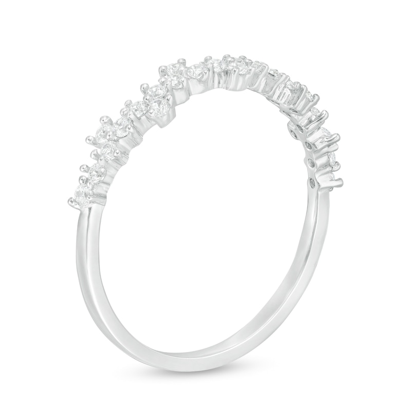 0.23 CT. T.W. Diamond Scattered Band in 10K White Gold|Peoples Jewellers