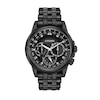 Men's Citizen Eco-Drive® Calendrier Black IP Watch with Black Dial (Model : BU2027-54E)