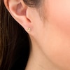 Thumbnail Image 1 of Diamond Accent Love Knot Stud Earrings in 10K Gold