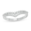 0.23 CT. T.W. Diamond Double Chevron Anniversary Band in 10K Gold