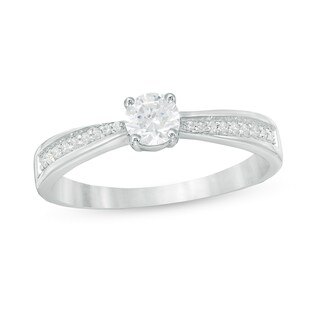 0.29 CT. T.W. Diamond Engagement Ring in 10K Gold