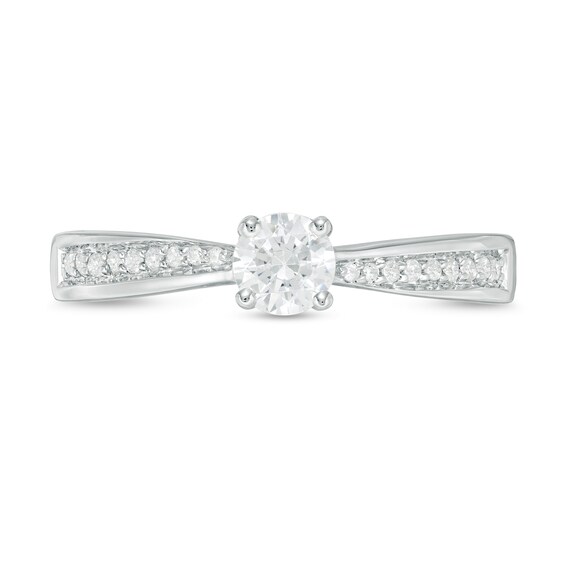 0.29 CT. T.W. Diamond Engagement Ring in 10K Gold