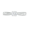 Thumbnail Image 3 of 0.29 CT. T.W. Diamond Engagement Ring in 10K White Gold