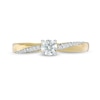 Thumbnail Image 3 of 0.29 CT. T.W. Diamond Engagement Ring in 10K Gold