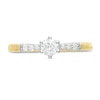 Thumbnail Image 3 of 0.29 CT. T.W. Diamond Engagement Ring in 10K Gold