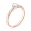 0.29 CT. T.W. Diamond Engagement Ring in 10K Rose Gold