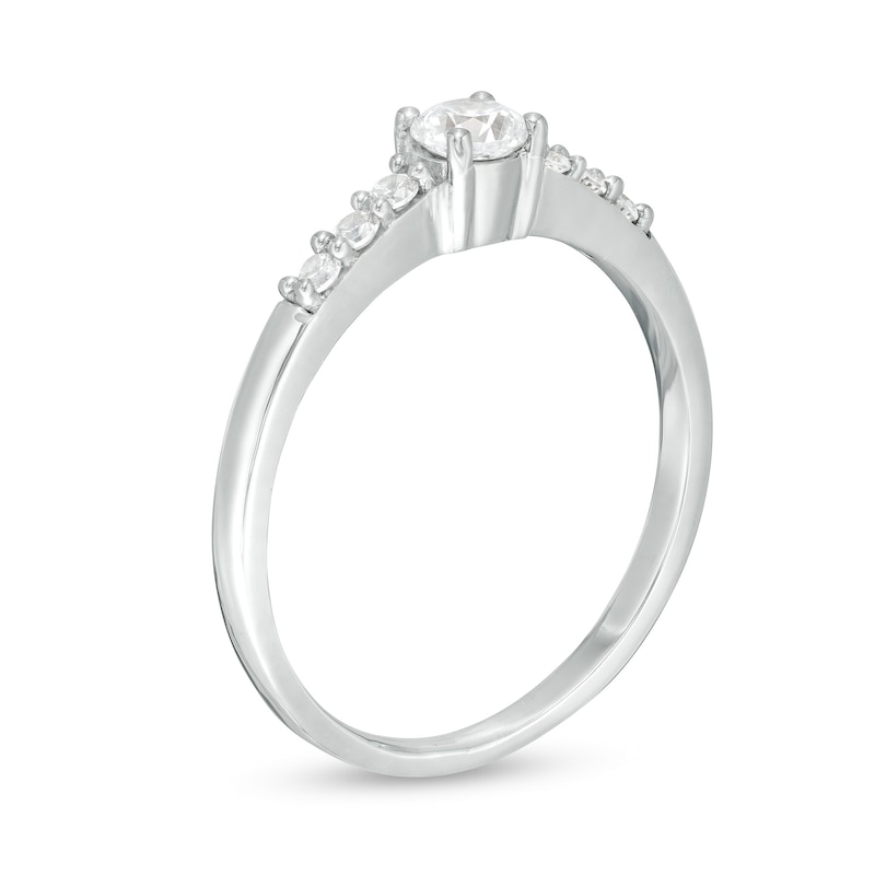 0.29 CT. T.W. Diamond Engagement Ring in 10K Gold