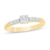 Thumbnail Image 0 of 0.29 CT. T.W. Diamond Engagement Ring in 10K Gold