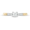 Thumbnail Image 3 of 0.29 CT. T.W. Princess-Cut Diamond Engagement Ring in 10K Gold