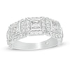 1.81 CT. T.W. Princess-Cut Diamond Frame Anniversary Band in 14K White Gold