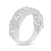 Thumbnail Image 2 of 1.81 CT. T.W. Princess-Cut Diamond Frame Anniversary Band in 14K White Gold