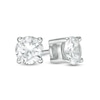 Thumbnail Image 1 of 0.69 CT. T.W. Diamond Solitaire Stud Earrings in 14K White Gold