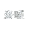 Thumbnail Image 1 of 0.80 CT. T.W. Diamond Solitaire Stud Earrings in 14K White Gold