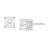 Thumbnail Image 1 of 0.95 CT. T.W. Diamond Solitaire Stud Earrings in 14K White Gold