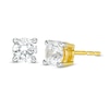 Thumbnail Image 1 of 0.58 CT. T.W. Diamond Solitaire Stud Earrings in 14K Gold