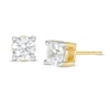 Thumbnail Image 0 of 0.95 CT. T.W. Diamond Solitaire Stud Earrings in 14K Gold