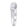 Thumbnail Image 2 of 1.29 CT. T.W. Oval Diamond Seven Stone Anniversary Band in 14K White Gold (G/SI2)