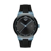 Thumbnail Image 0 of Men's Movado Bold®Blue IP Strap Watch with Black Dial (Model: 3600626)