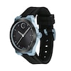 Thumbnail Image 1 of Men's Movado Bold®Blue IP Strap Watch with Black Dial (Model: 3600626)