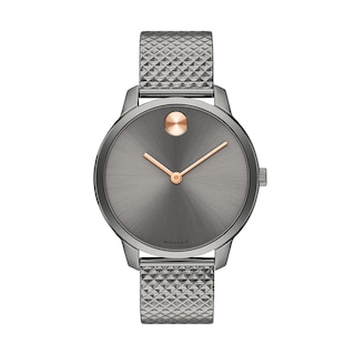 Ladies' Movado Bold®Grey IP Watch with Grey Dial (Model: 3600597)